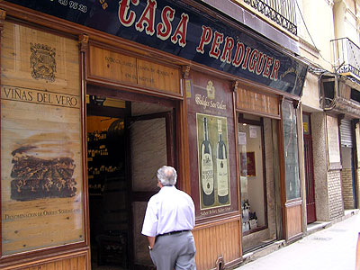 Bodegas Perdiguer de Zaragoza, primera sede de la Tertulia Perdiguer